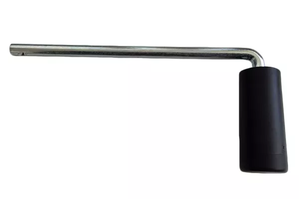 Manivelle Noire Pour Machine-outil - En ABS, Pour Trous De 12mm Ou 14mm - Poignée De Rechange Pratique - 2