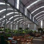 Hall d'accueil jardinerie