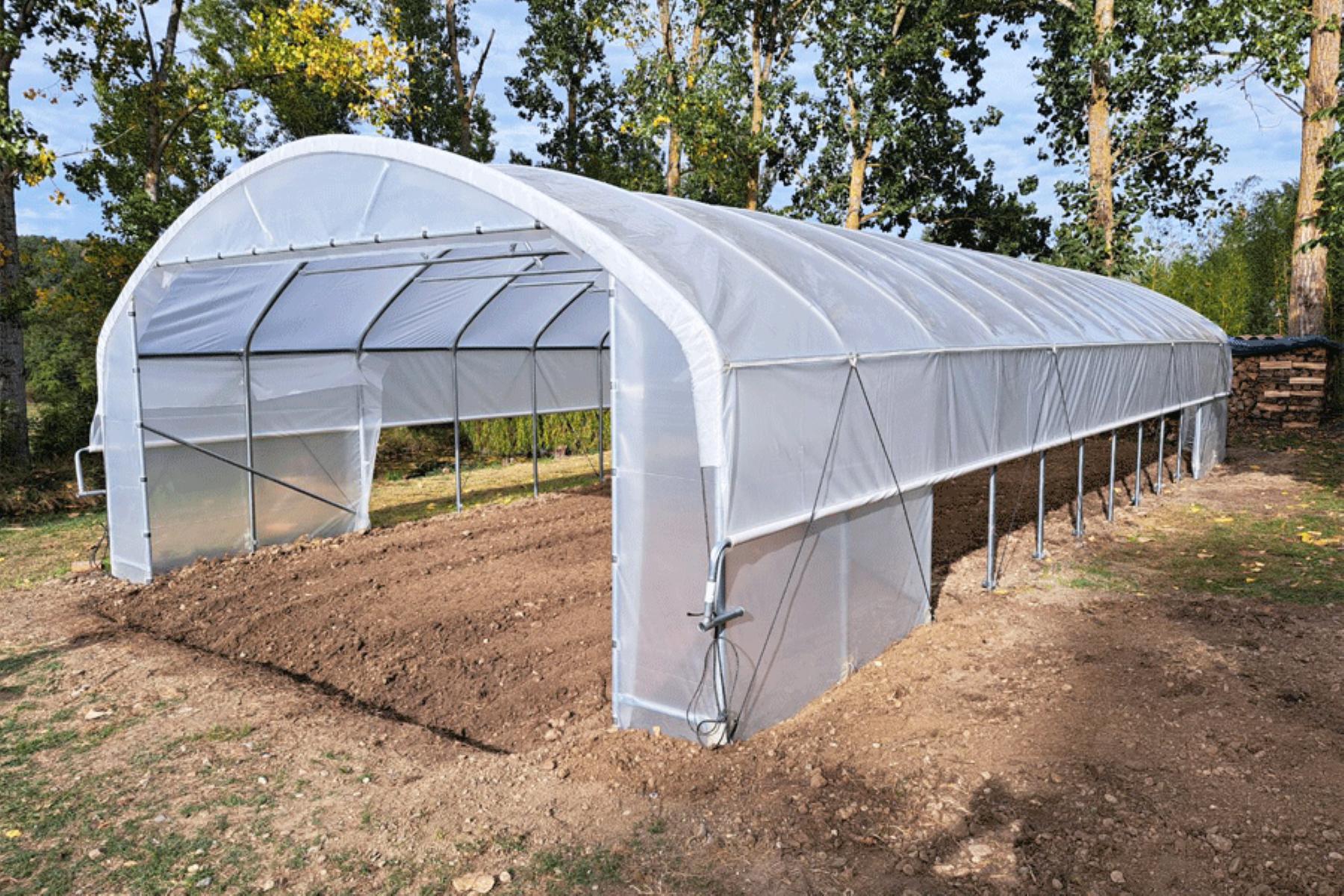 Film Protection Jardin 6x2m Extra épais Sporgo Film En Polyéthylène Transparent Pour Serre Cloche De Protection Spot